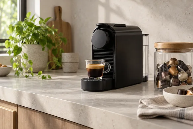 Illustration of a coffee machine