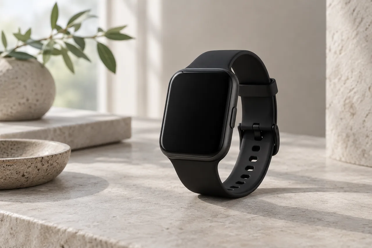 Illustration of a smartwatch
