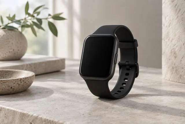 Illustration of a smartwatch